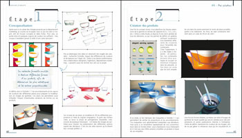 Design d'objets, pages 40 et 41 © Eyrolles