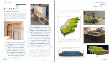 Design d'objets, pages 74 et 75 © Eyrolles
